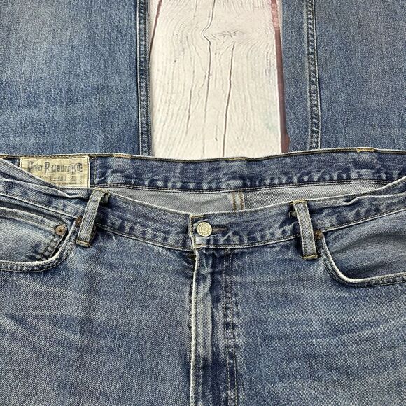 Polo Ralph Lauren Jeans Mens 40 x 27 Classic 867 Medium Wash Denim - Picture 4 of 15